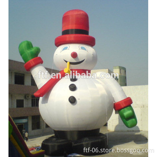 Selling high quality used for Christmas decorations outdoor inflatable snowman/advertising inflatable snowman/holiday decoration
